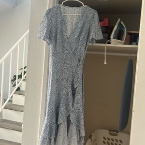 Blue Floral Sundress- NEVER WORN